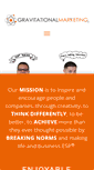 Mobile Screenshot of gravitationalmarketing.com